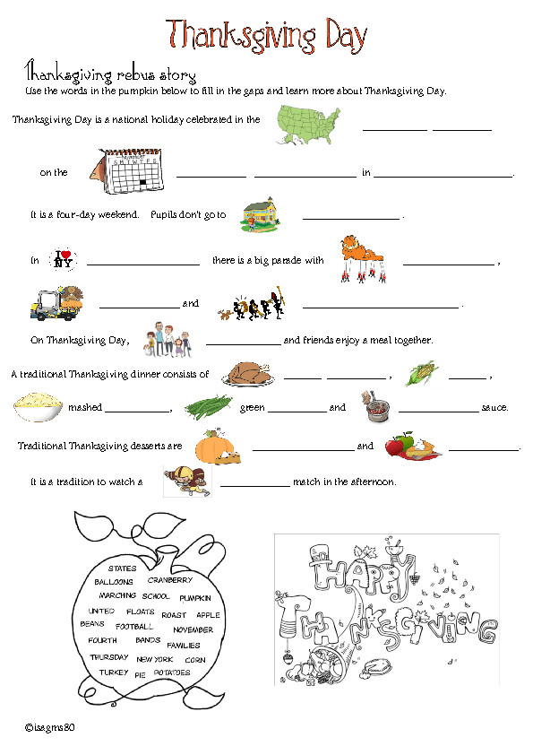 Thanksgiving Activities For High School Students
 1 754 FREE Holidays and Celebrations Worksheets