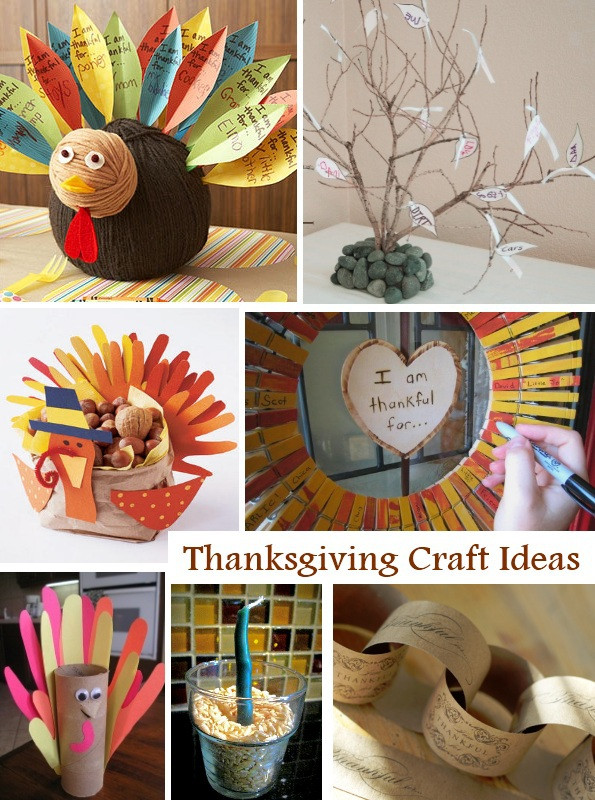 Thanksgiving Activity Ideas
 Thanksgiving Craft Ideas