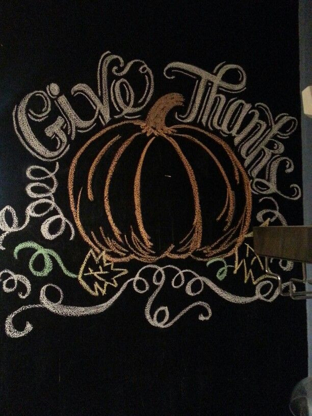 Thanksgiving Chalkboard Ideas
 Thanksgiving chalkboard wall 2013