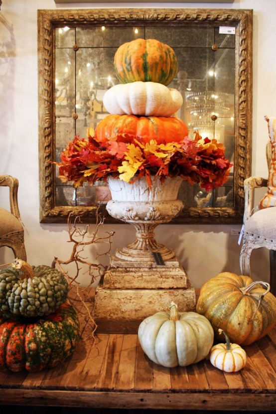 Thanksgiving Design Ideas
 46 Beautiful Thanksgiving Pumpkin Decorations For Your