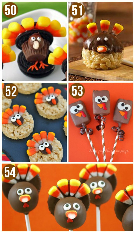 Thanksgiving Dessert Ideas For Kids
 50 Fun Thanksgiving Food Ideas & Turkey Treats The