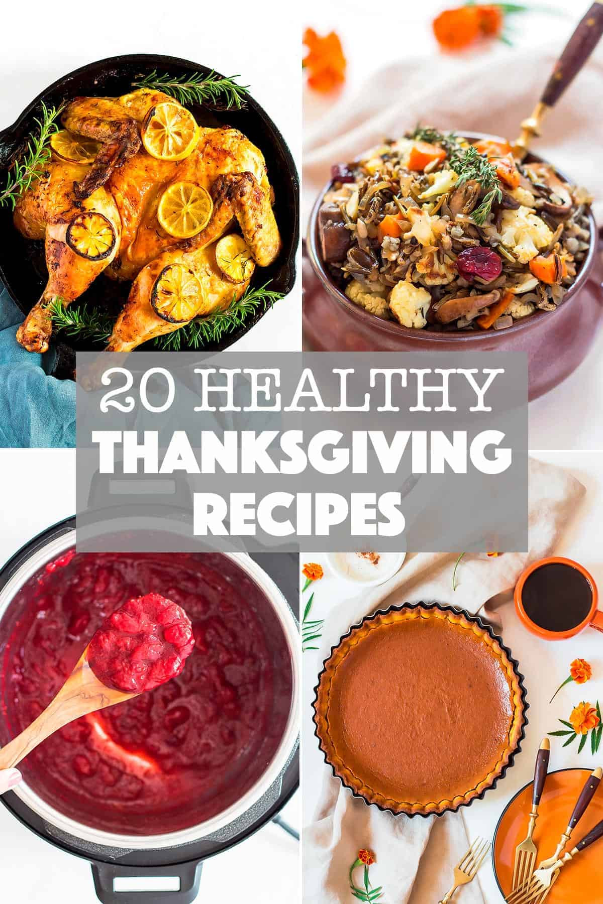 Thanksgiving Recipe Pinterest
 20 Healthy Thanksgiving Recipes LeelaLicious