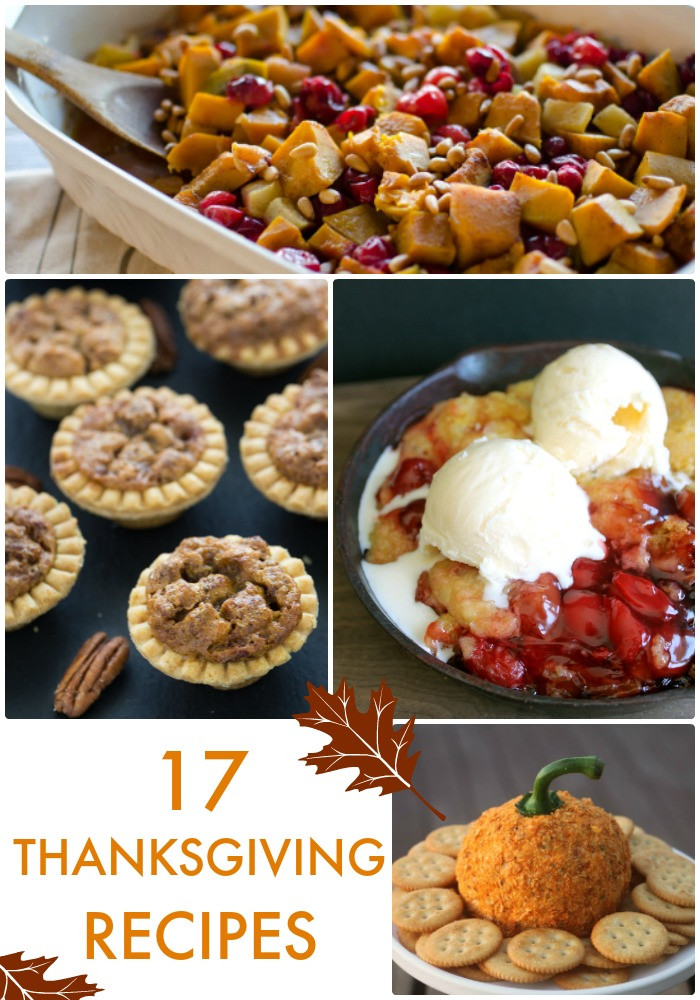 Thanksgiving Recipe Pinterest
 Great Ideas 17 Thanksgiving Recipes