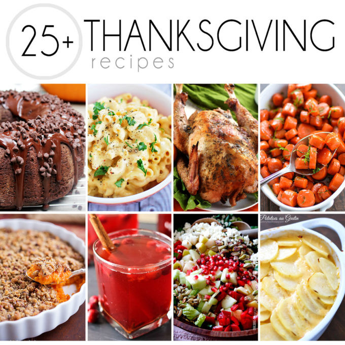 Thanksgiving Recipe Pinterest
 25 Thanksgiving Recipes Easy Peasy Meals