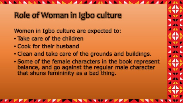Things Fall Apart Gender Quotes
 Things fall apart igbo culture essay pollutionvideohive