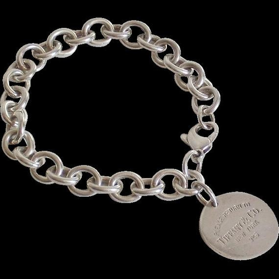 Tiffany And Co Bracelet 925
 Authentic Tiffany and Co 925 Charm Bracelet w Sterling