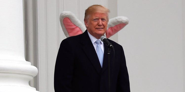 Trump Easter Quote
 Easter Egg Roll 2018 at the Trump White House yields