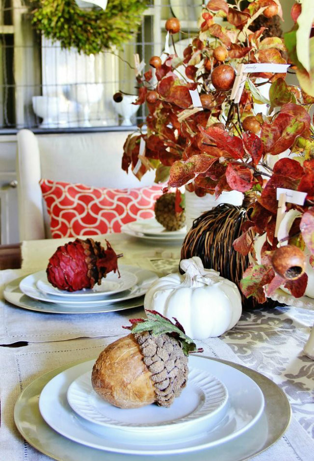 Unique Thanksgiving Ideas
 Unusual Table set decor ideas for Thanksgiving dinner