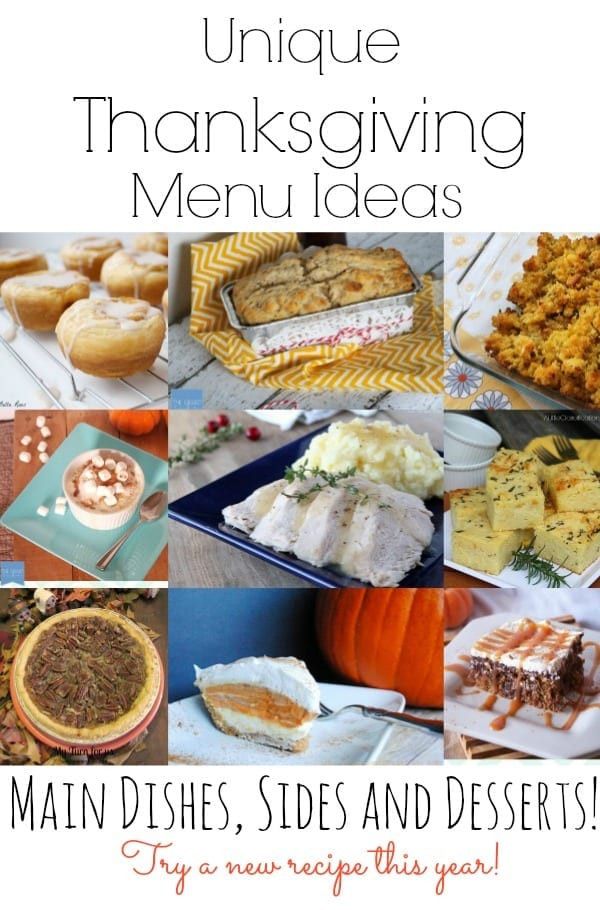 Unique Thanksgiving Ideas
 Unique Thanksgiving Menu Ideas mom makes dinner