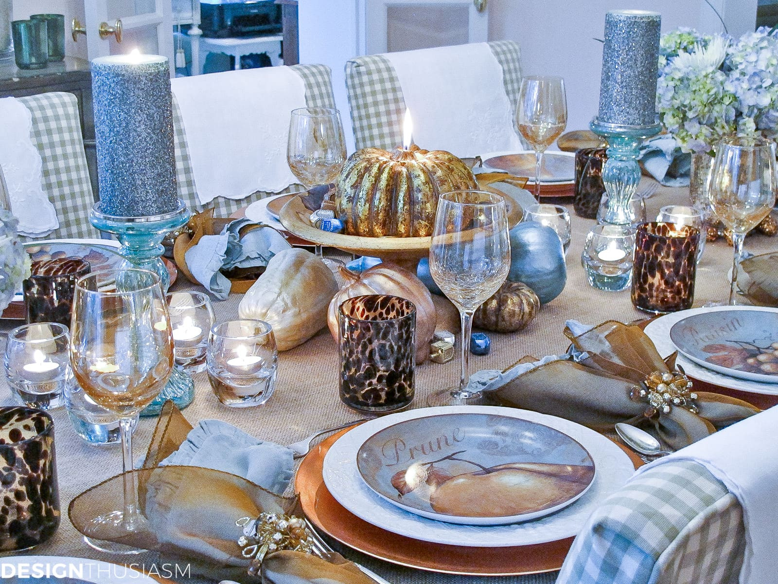 Unique Thanksgiving Ideas
 Gourd Crafts Elegant Inexpensive Thanksgiving Table