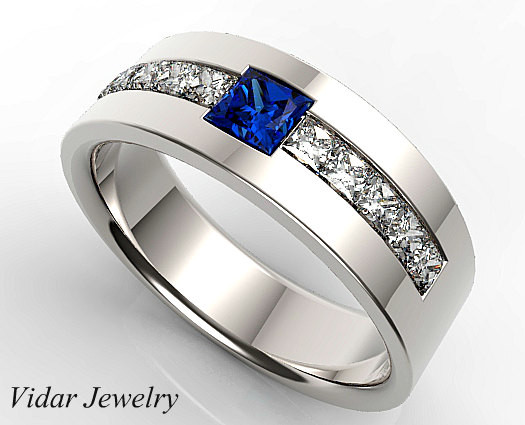 Unique Wedding Rings For Men
 Mens Wedding Band Unique Wedding Band Wedding Ring Diamond