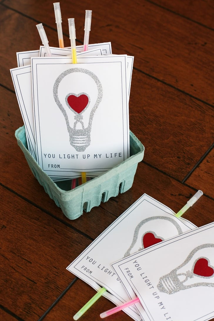 Valentines Day Cards Diy
 You Light Up My Life Valentines