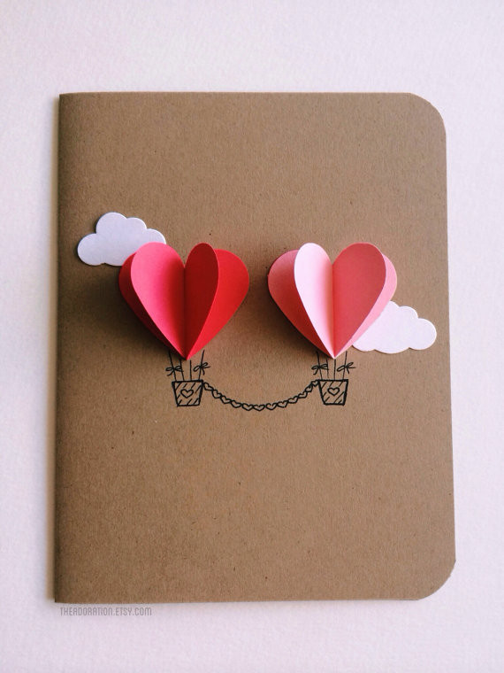 Valentines Day Cards Diy
 25 Easy DIY Valentine s Day Cards