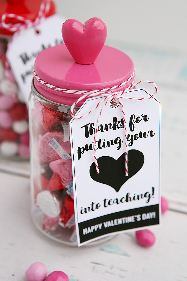 Valentines Day Gifts
 Thanks For Putting Your Heart Into Teaching Eighteen25