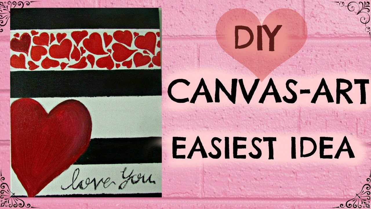 Valentines Day Painting Ideas
 DIY valentines day t idea