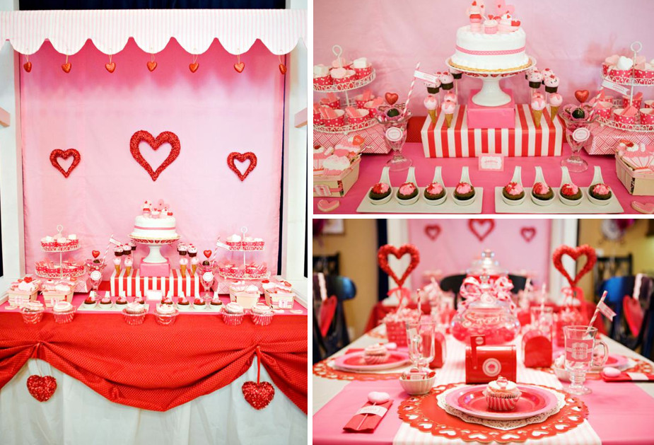Valentines Day Party Supplies
 Kara s Party Ideas Sweet Valentine s Day Girl Boy Party