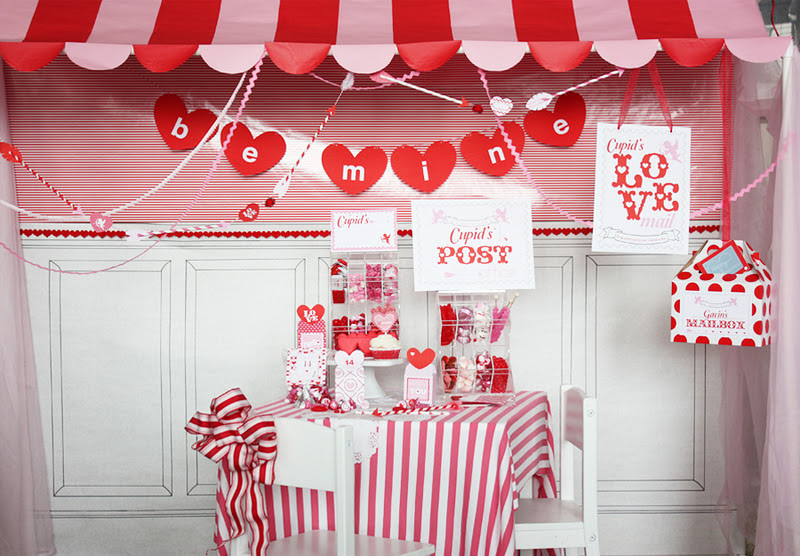 Valentines Day Party Supplies
 Kara s Party Ideas Cupid s Post fice Valentine s Day