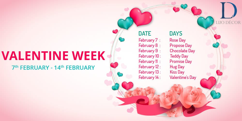 Valentines Day Romance Ideas
 Romantic Ideas To Make Every Day Valentine s Week