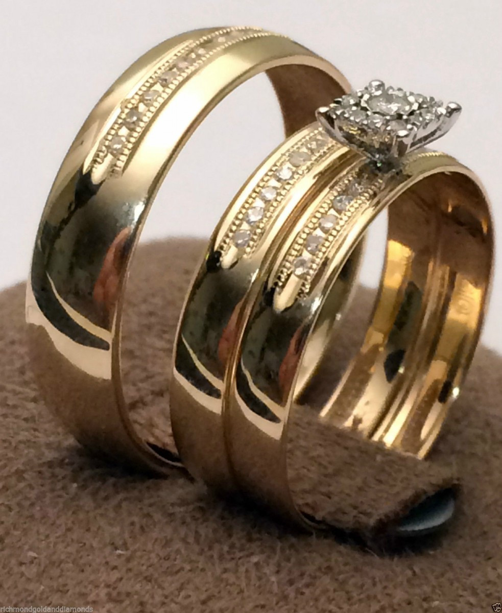 Wedding Rings Sets For Her
 Cheap Wedding Rings Sets For Him And Her Wedding Rings