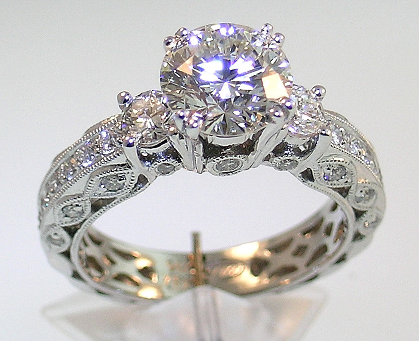 Wedding Rings Vintage
 Vintage Engagement Rings 2014 Designs for Girls
