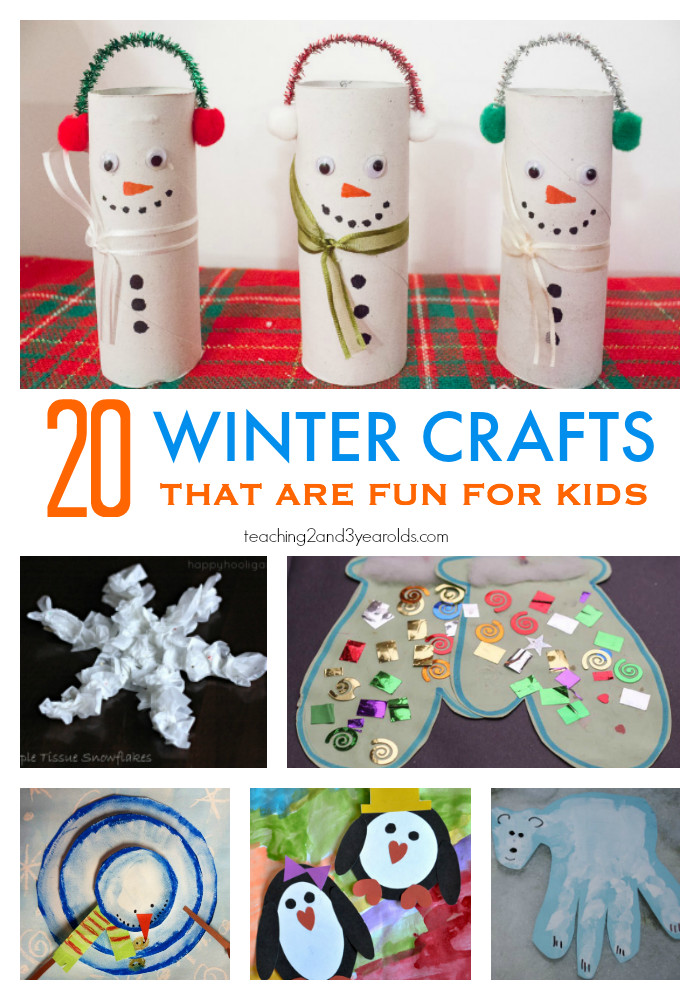 Winter Activities For Preschoolers
 20 Fun Winter Crafts for Preschoolers