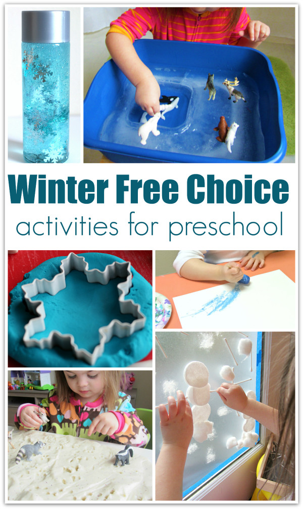 Winter Activities For Preschoolers
 8 Simple Winter Free Choice Activities For Preschool No