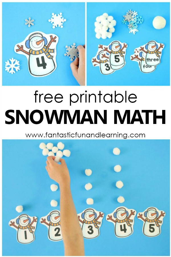 Winter Activities For Preschoolers
 Counting Snowballs Winter Math Activity Fantastic Fun