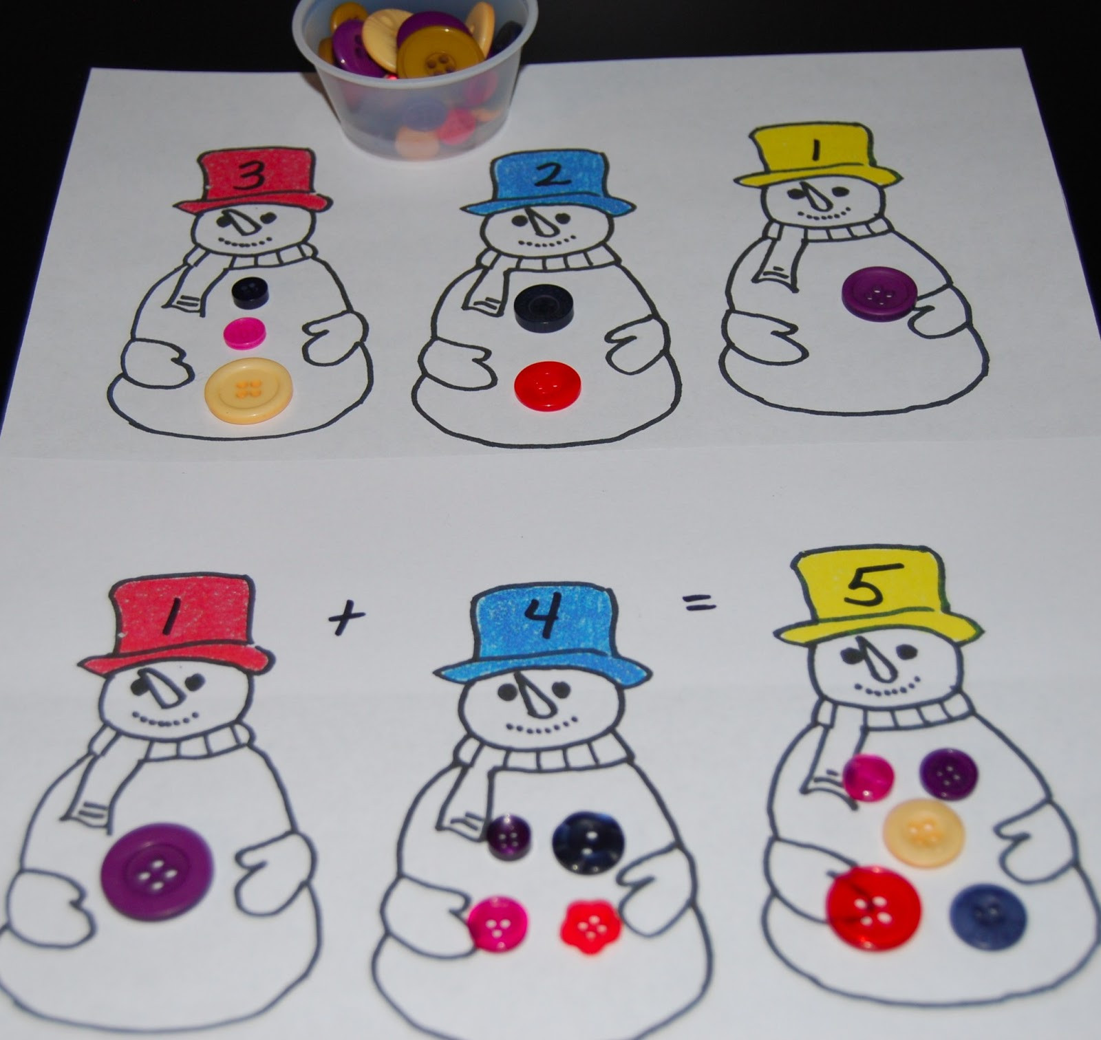 Winter Activities For Preschoolers
 Kinderchat Winter Math and Literacy Activities
