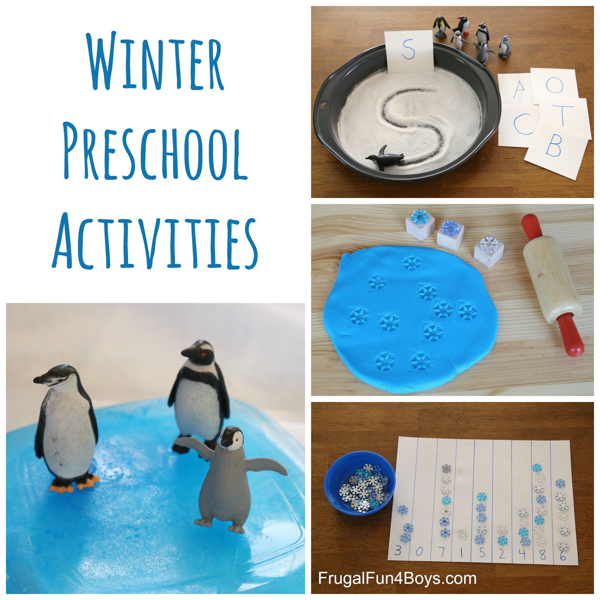 Winter Activities For Preschoolers
 Winter Learning Activities for Preschool Frugal Fun For