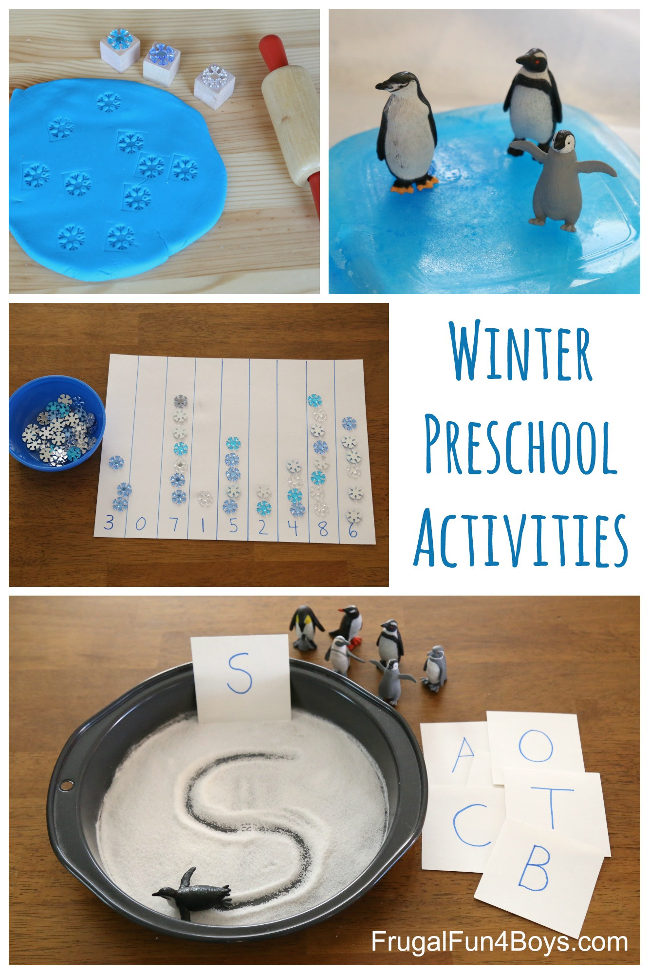 Winter Activities For Preschoolers
 Winter Learning Activities for Preschool Frugal Fun For