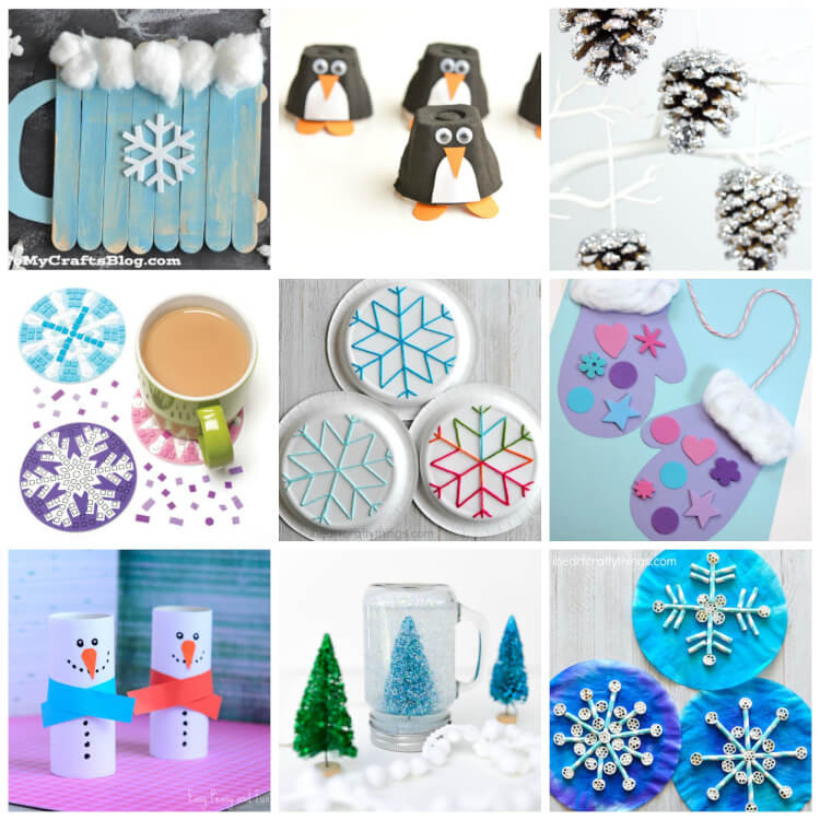 Winter Art And Craft For Toddlers
 Easy Winter Kids Crafts That Anyone Can Make Happiness