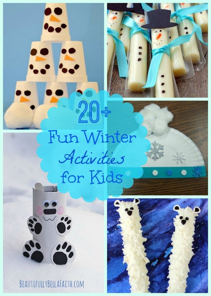 Winter Fun Ideas
 20 Fun Winter Activities for Kids I City Girls and