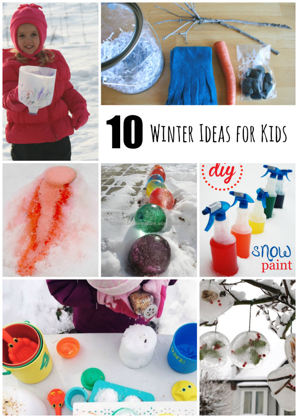 Winter Fun Ideas
 10 Kid Friendly Outdoor Activities for Winter Fun