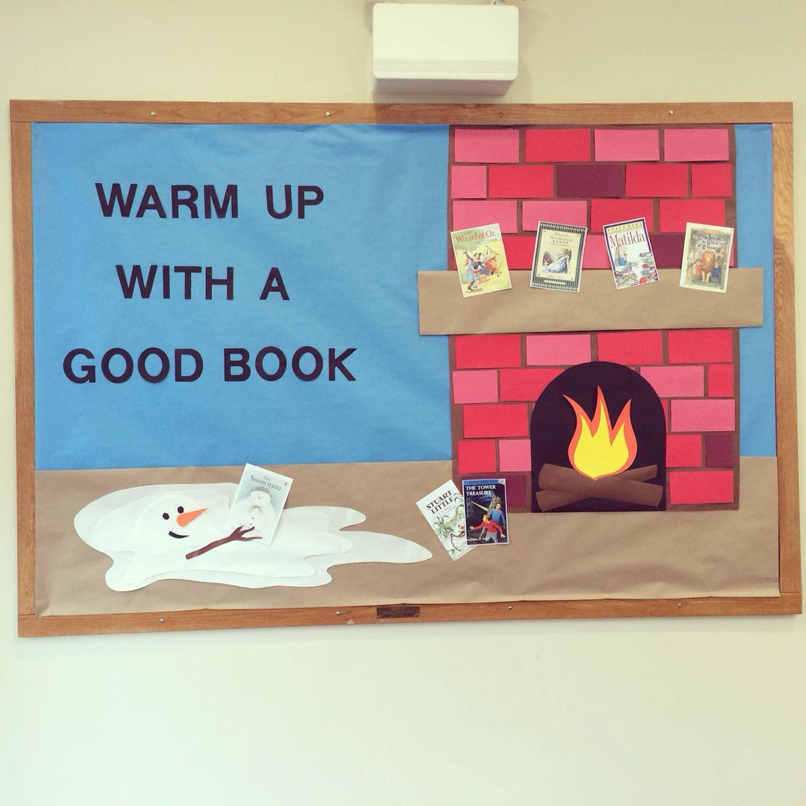 Winter Library Bulletin Board Ideas
 Winter bulletin board for the Pickens county library