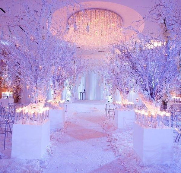 Winter Wonderland Wedding Ideas
 Platinum Touch Events Winter Wonderland Wedding Inspiration