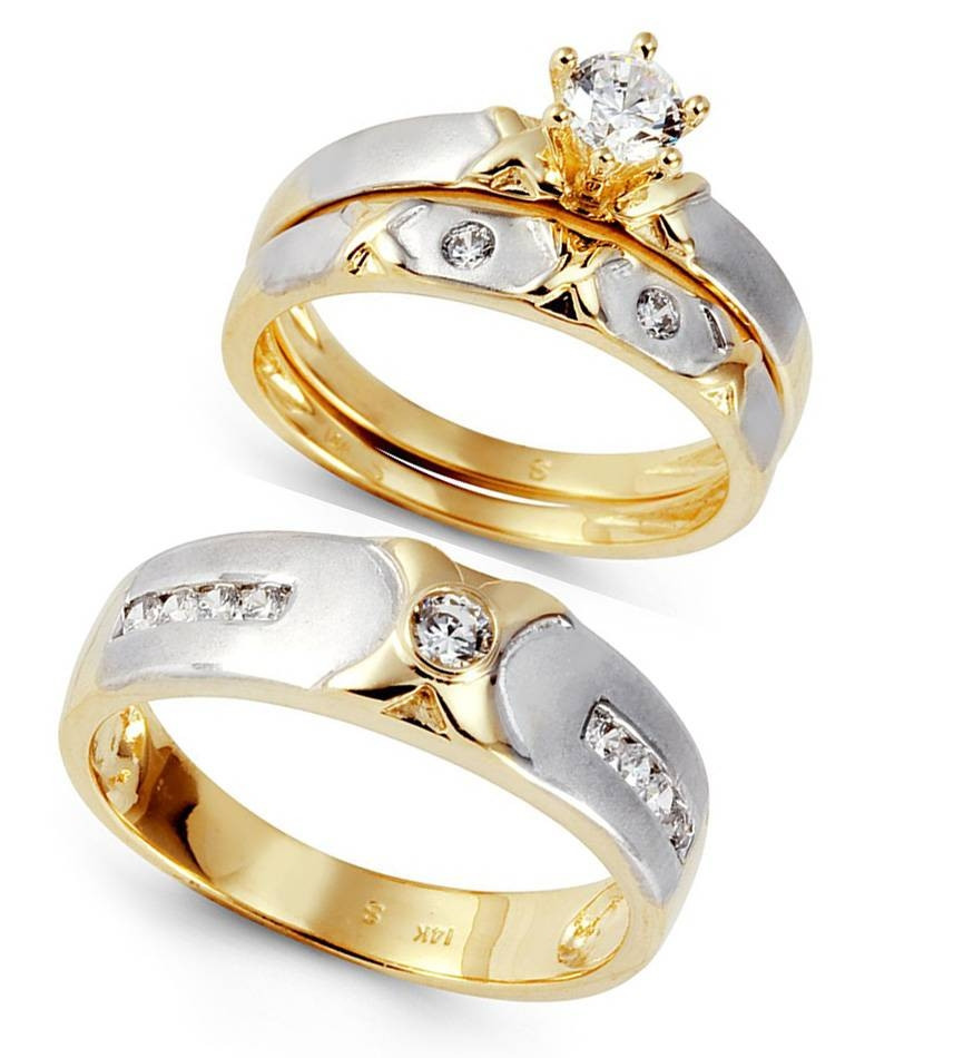 Womens Wedding Band Sets
 15 Collection of Men And Women Wedding Bands Sets