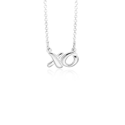 X And O Necklace
 Mini XO Necklace in Sterling Silver