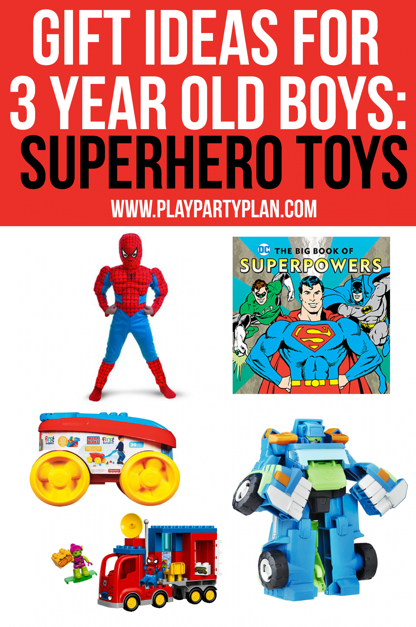3 Year Old Gift Ideas Boys
 The ultimate list of t ideas for a 3 year old boy