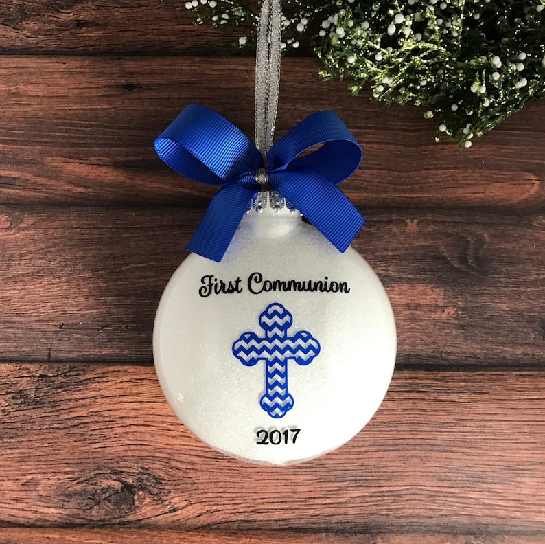 Boys Communion Gift Ideas
 First munion Gift Boy First munion Ornament First