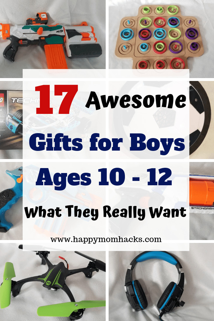 Boys Gift Ideas Age 10
 20 Fun Gift Ideas for Boys Age 10 12 Best Gift Guide