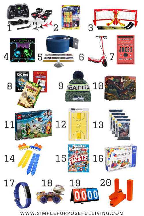 Boys Gift Ideas Age 6
 20 Best Gifts for Tween Boys Ages 6 12