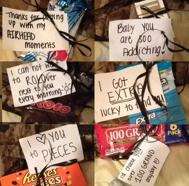 Cheap Birthday Gift Ideas For Boyfriend
 Cute Cheap & Very Appreciated Candy Gift my boyfriend
