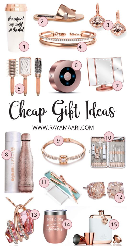 Cheap Gift Ideas For Girls
 60 Cheap And Affordable Christmas Gift Ideas For Her