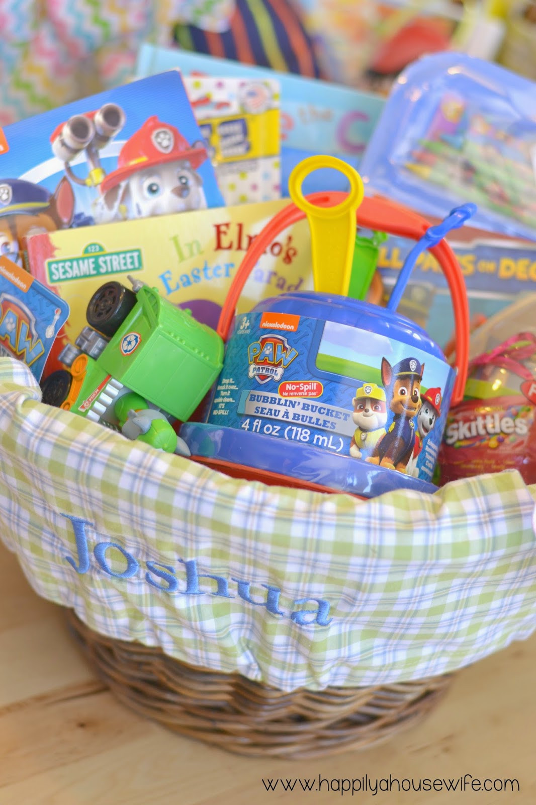 Child Easter Basket Ideas
 Happily A Housewife Easter Basket Ideas For Kids