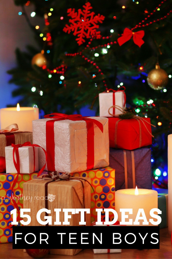 Christmas Gift Ideas For Teenage Boys
 15 Christmas Gift Ideas for Teen Boys This Worthey Life