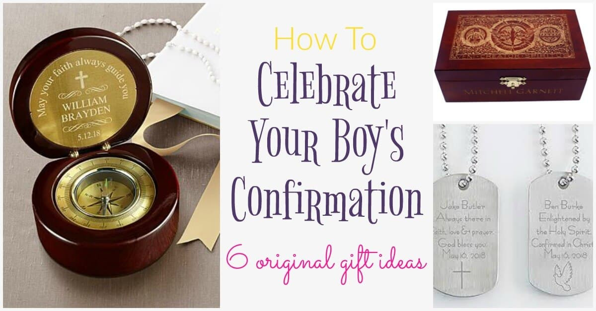Confirmation Gift Ideas Boys
 How to Celebrate Your Boy s Confirmation 6 Original Gift