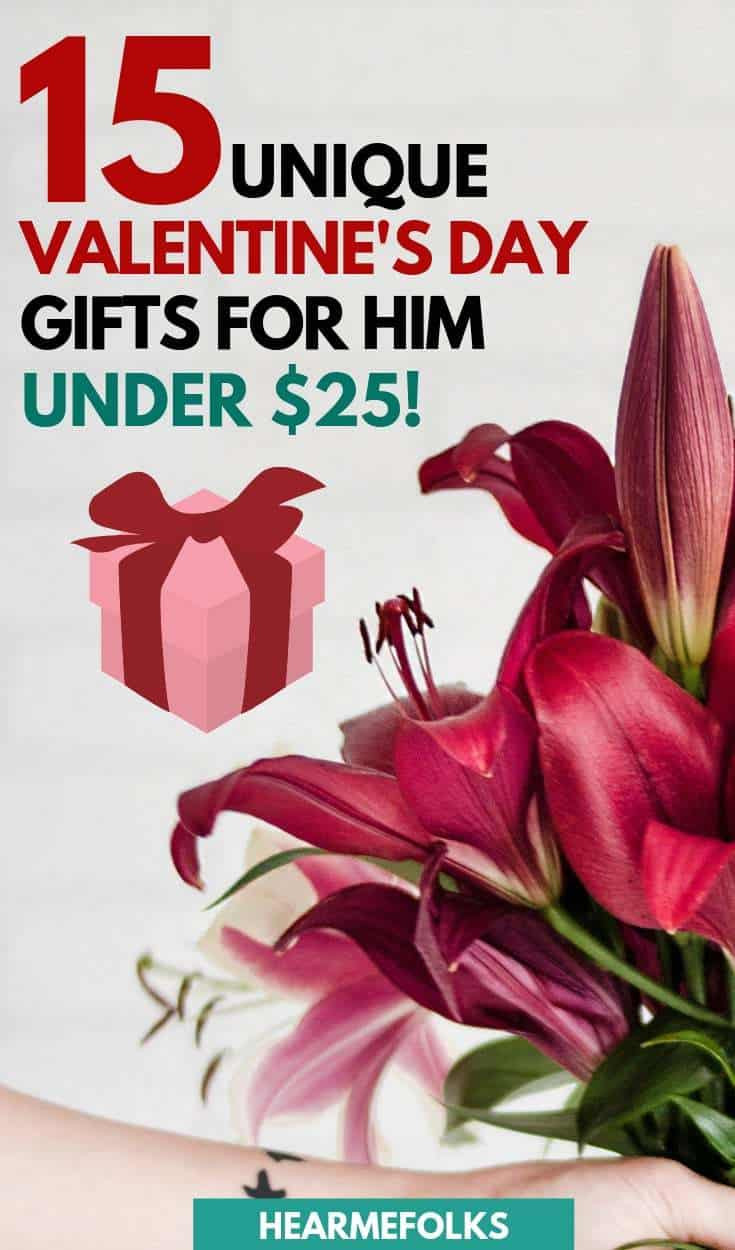 Cool Valentines Day Gift Ideas
 15 Unique Valentine s Day Gift Ideas for Him Under $25