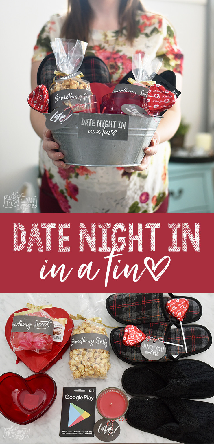 Couples Gift Ideas For Valentines
 Valentine s Day Date Night In Gift Basket Idea 24 More