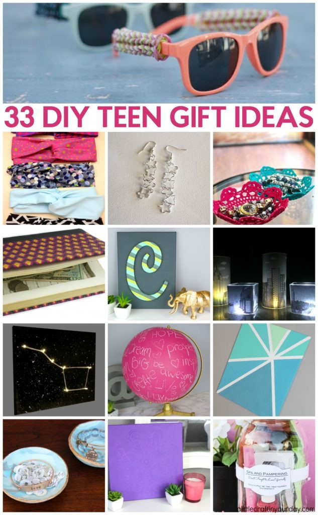Crafty Gift Ideas For Girlfriend
 33 DIY Teen Gift Ideas A Little Craft In Your DayA