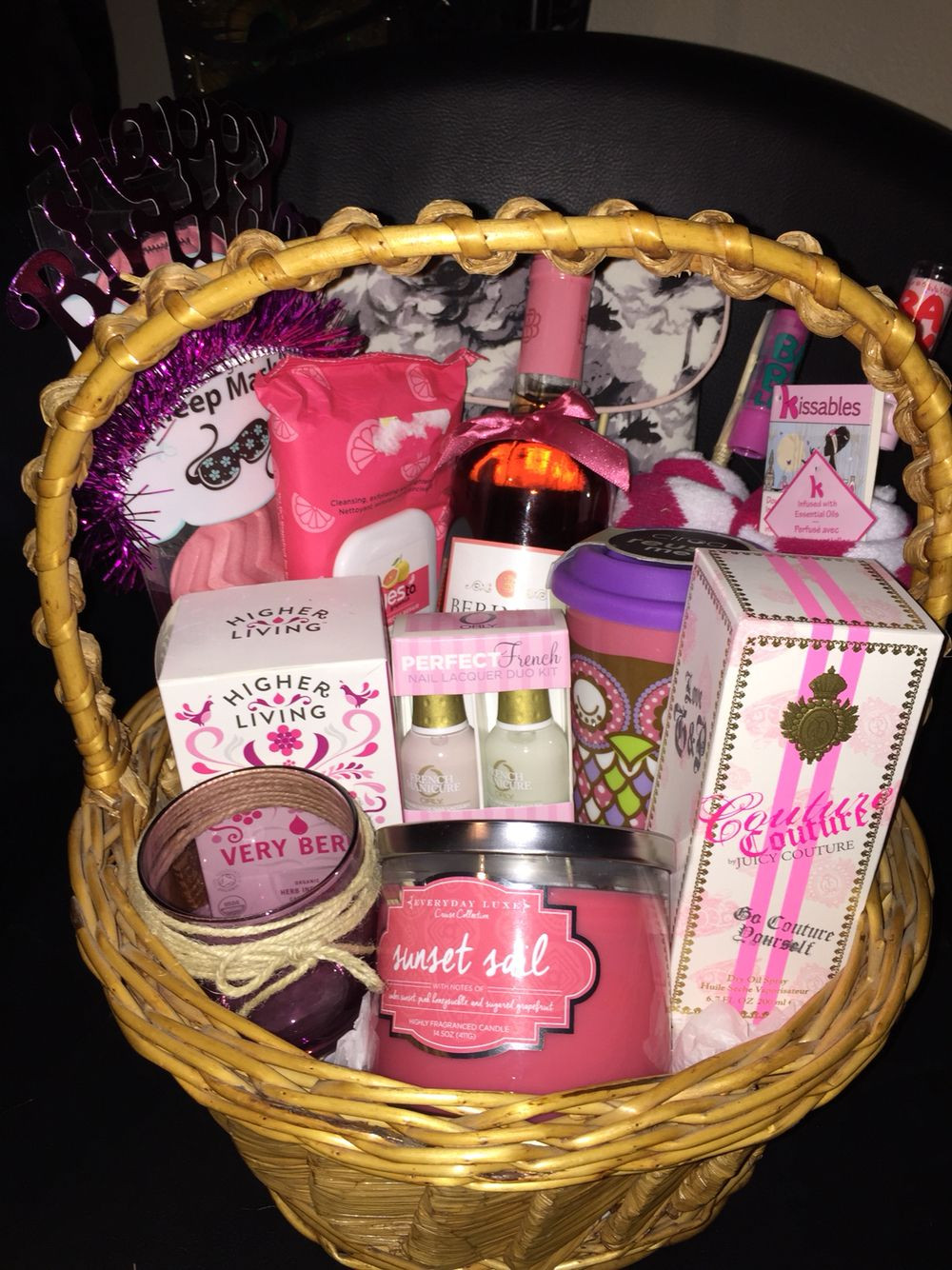 Cute Cheap Gift Ideas For Girlfriend
 Gift basket I made for my friend s twenty first birthday